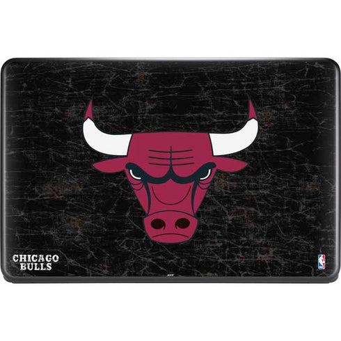 NBA Chicago Bulls Black Distressed Google Pixelbook Go Skin